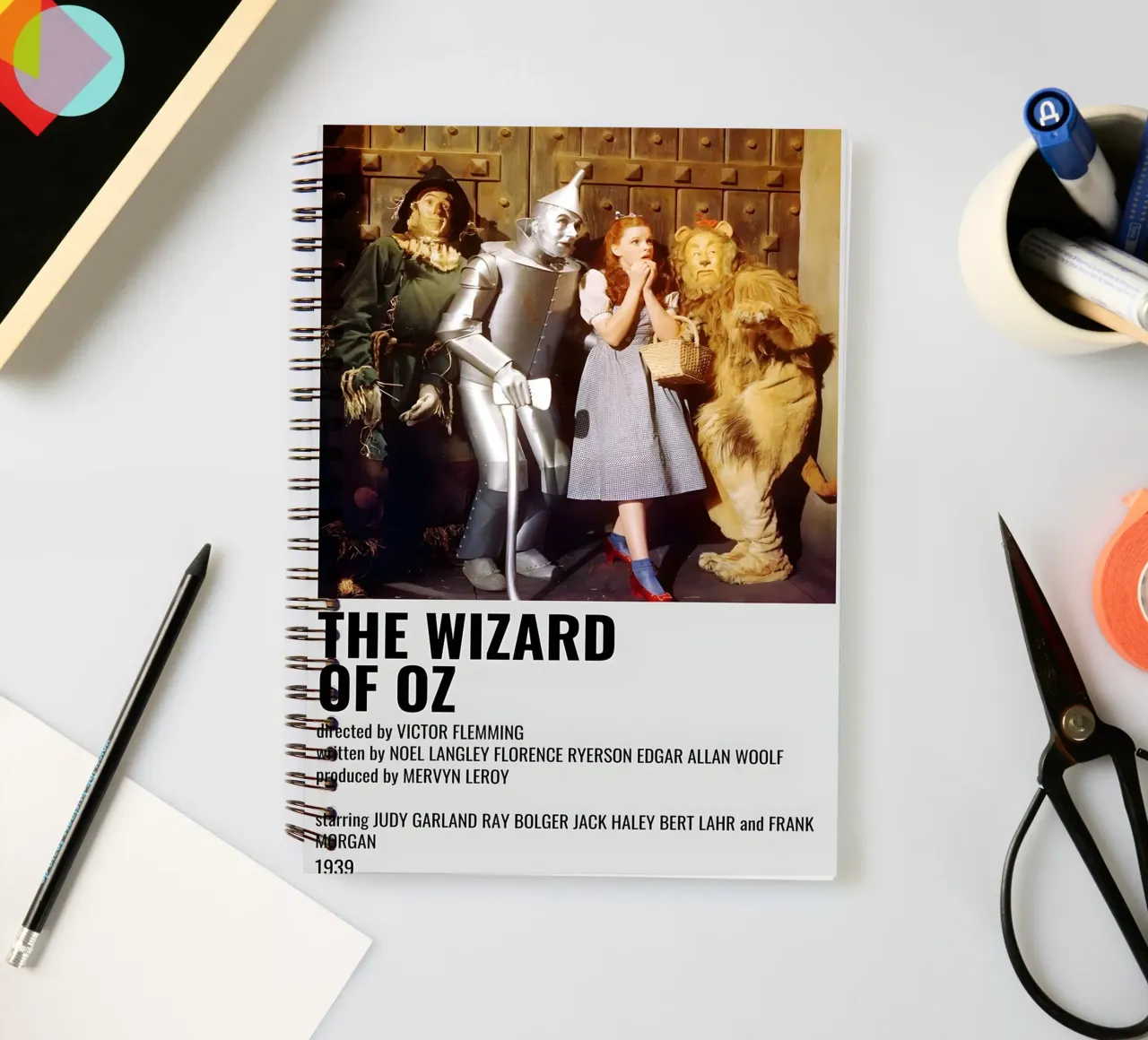 THE WIZARD OF OZ Ringbuch von MVFminimalist