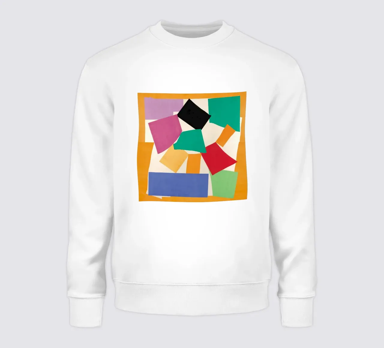rectangular abstract element sweatshirt by uklik sell