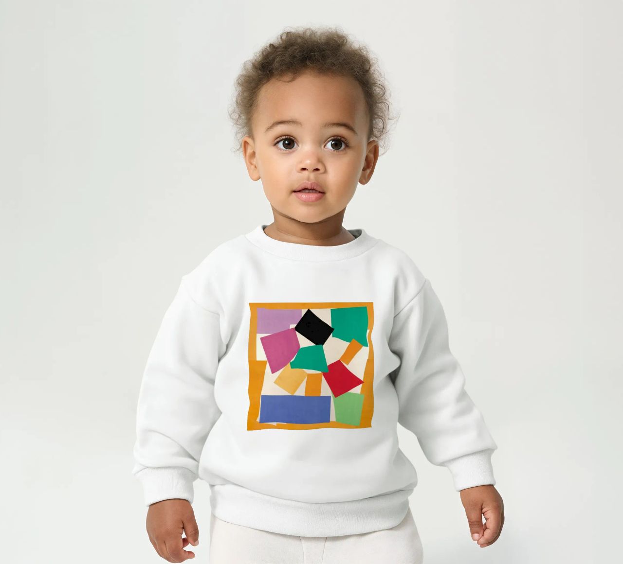 elemento abstracto rectangular sudadera de bebé de uklik sell