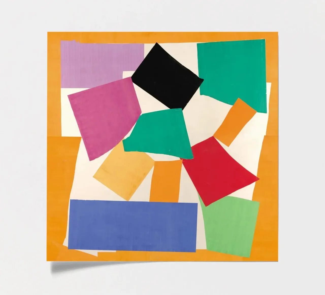 rectangular abstract element sticker sheet by uklik sell
