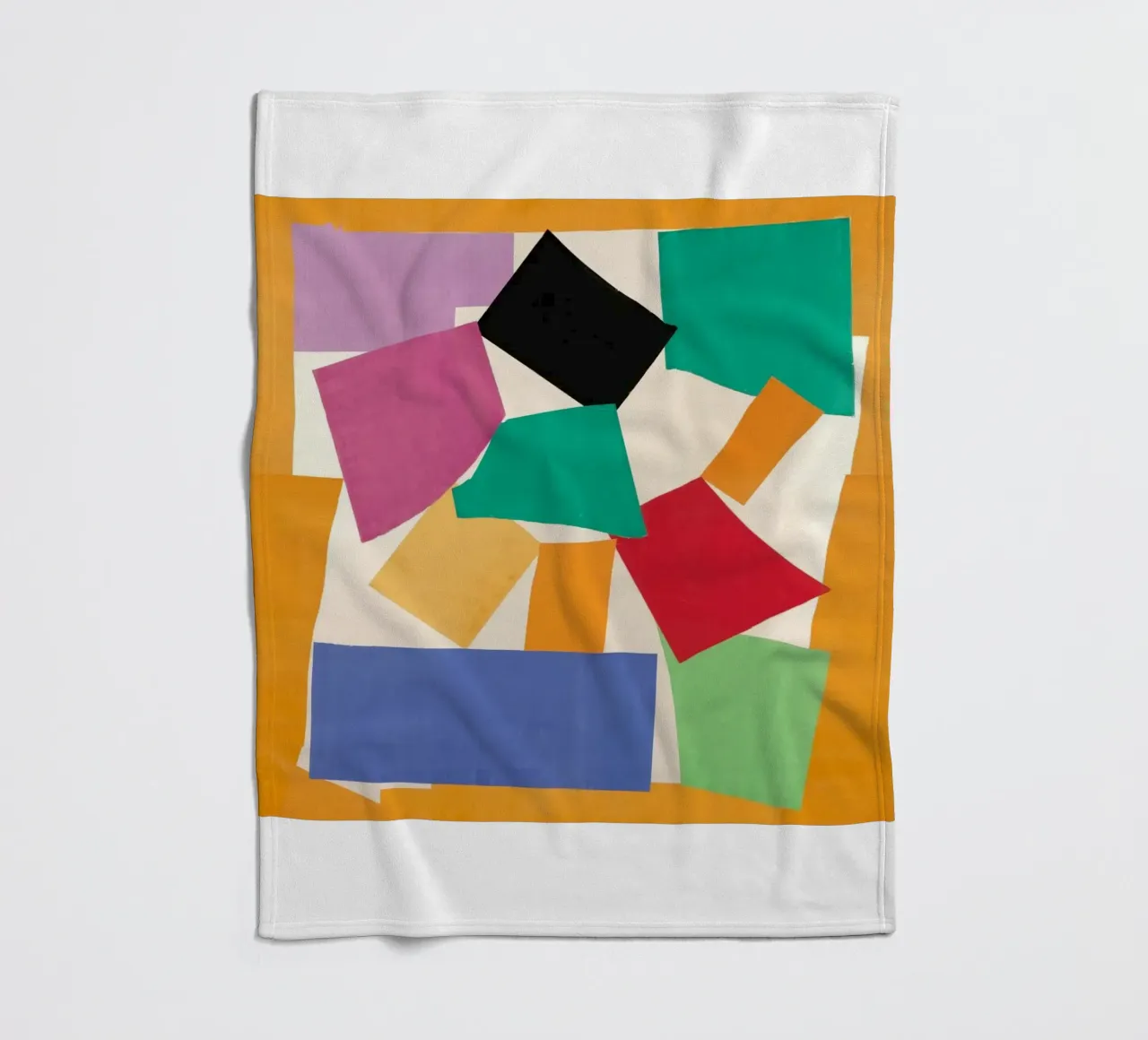 élément abstrait rectangulaire plaid polaire de uklik sell