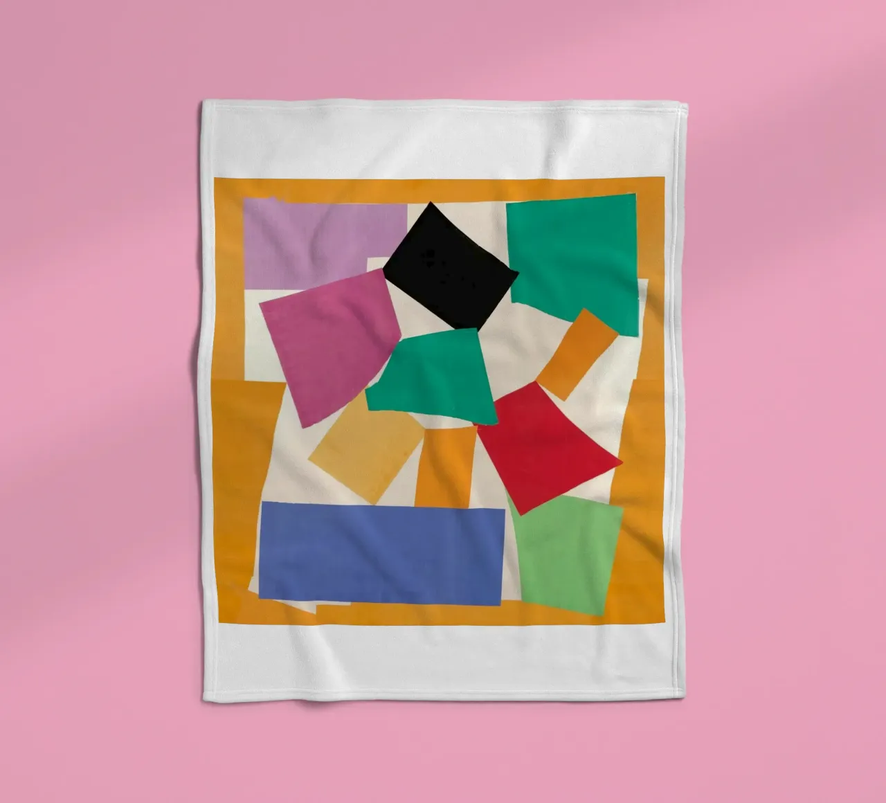 élément abstrait rectangulaire plaid polaire de uklik sell