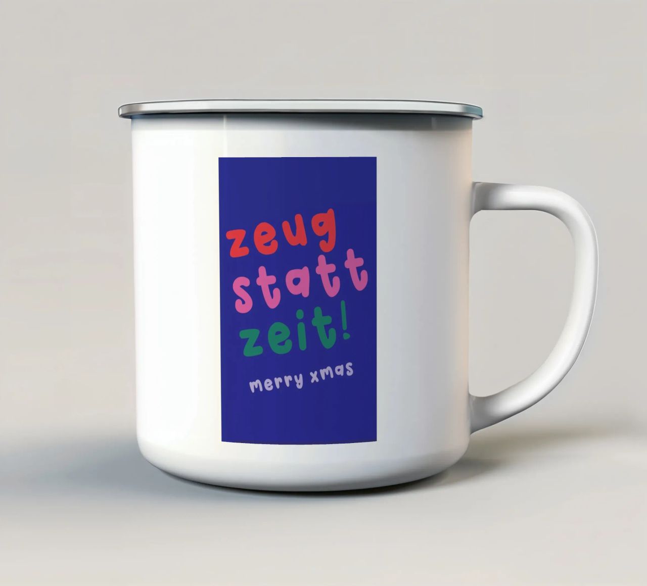 Zeug tazza in smalto da XOXO Arte