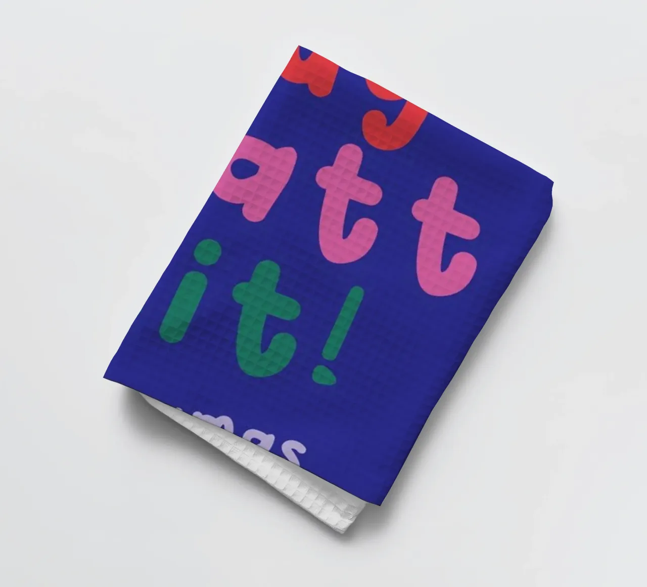 Zeug tea towel by XOXO Arte