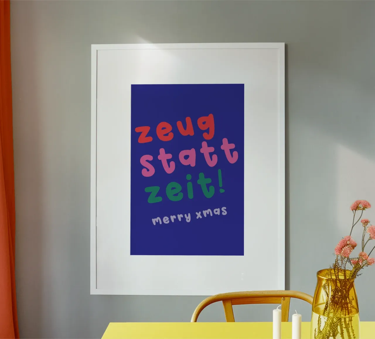 Zeug poster by XOXO Arte