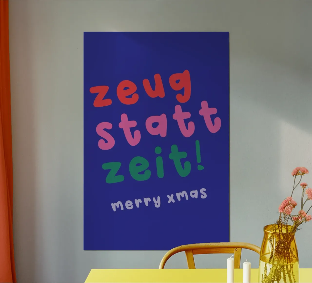 Zeug poster by XOXO Arte