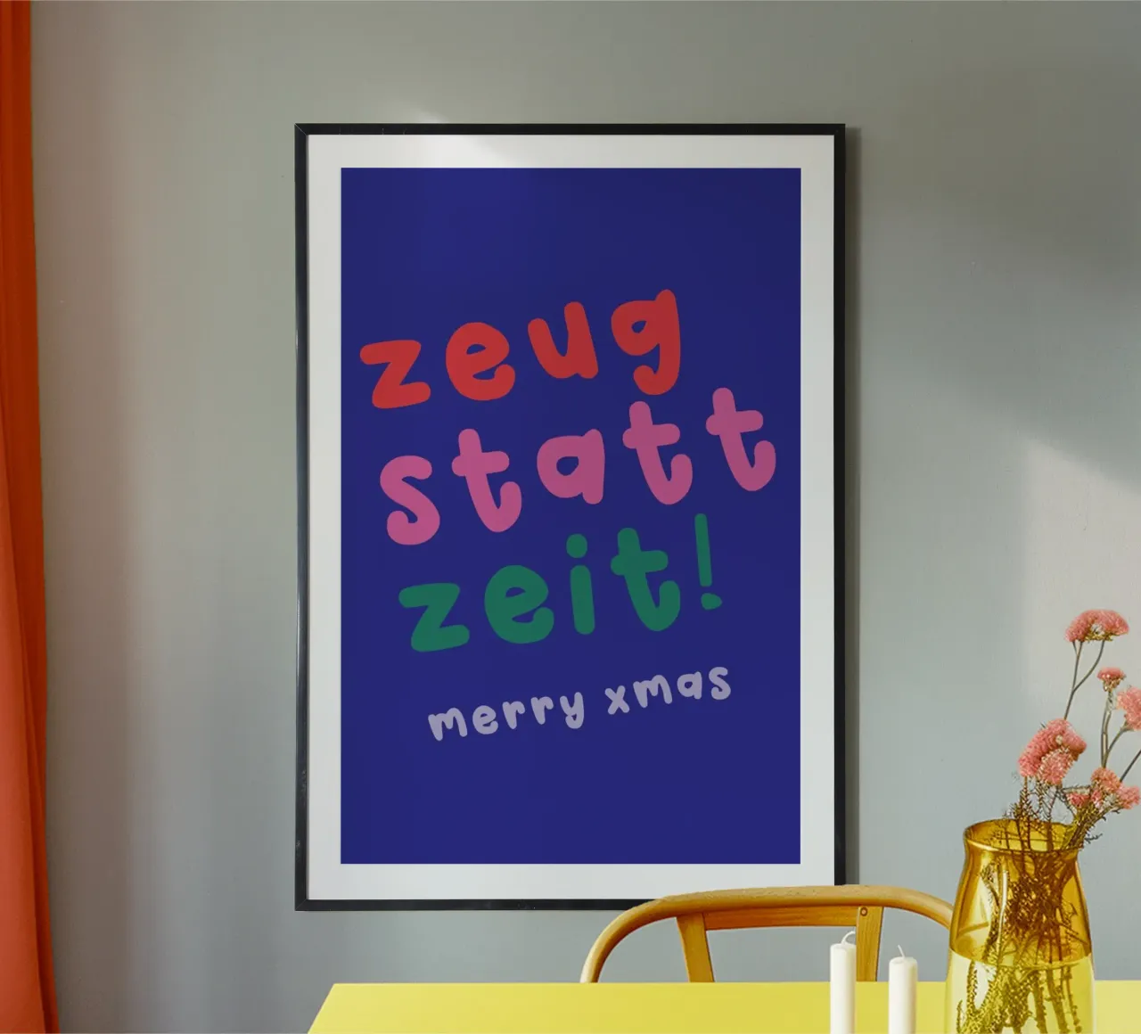 Zeug poster by XOXO Arte