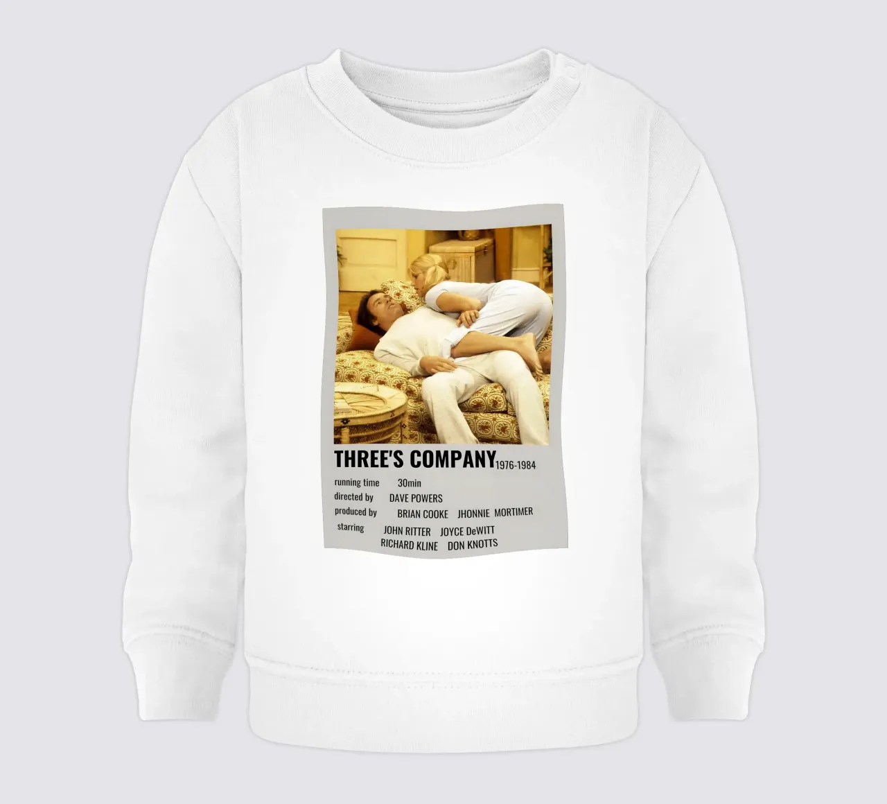 THREE'S COMPANY1976-1984 felpa neonato da MVFminimalist