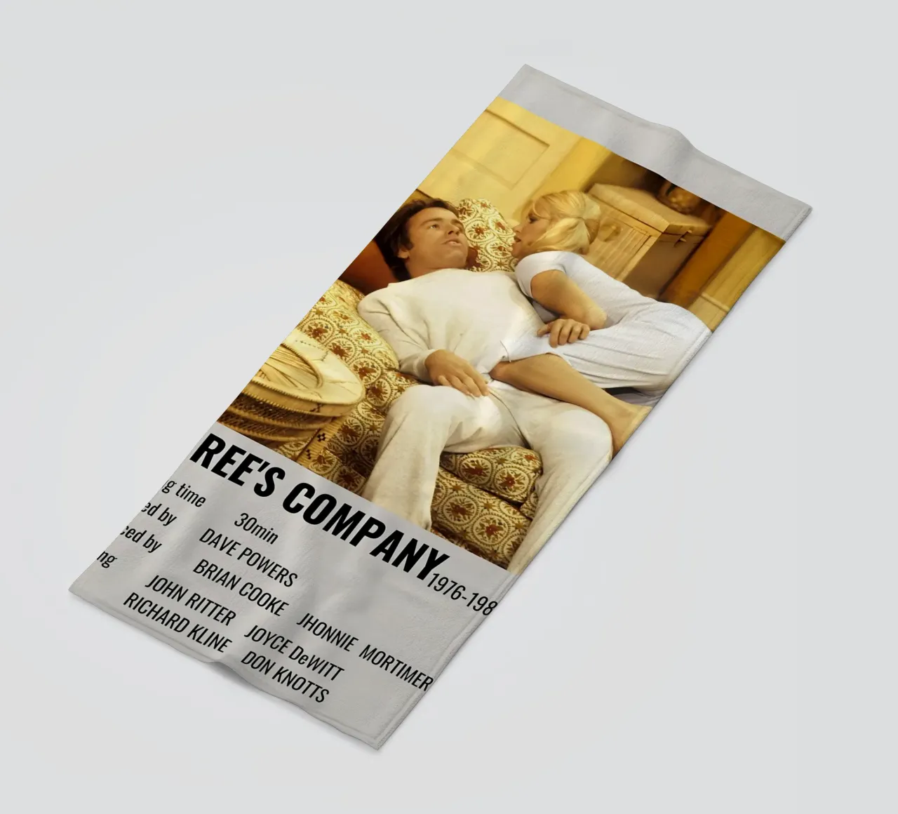 THREE'S COMPANY1976-1984 telo mare da MVFminimalist