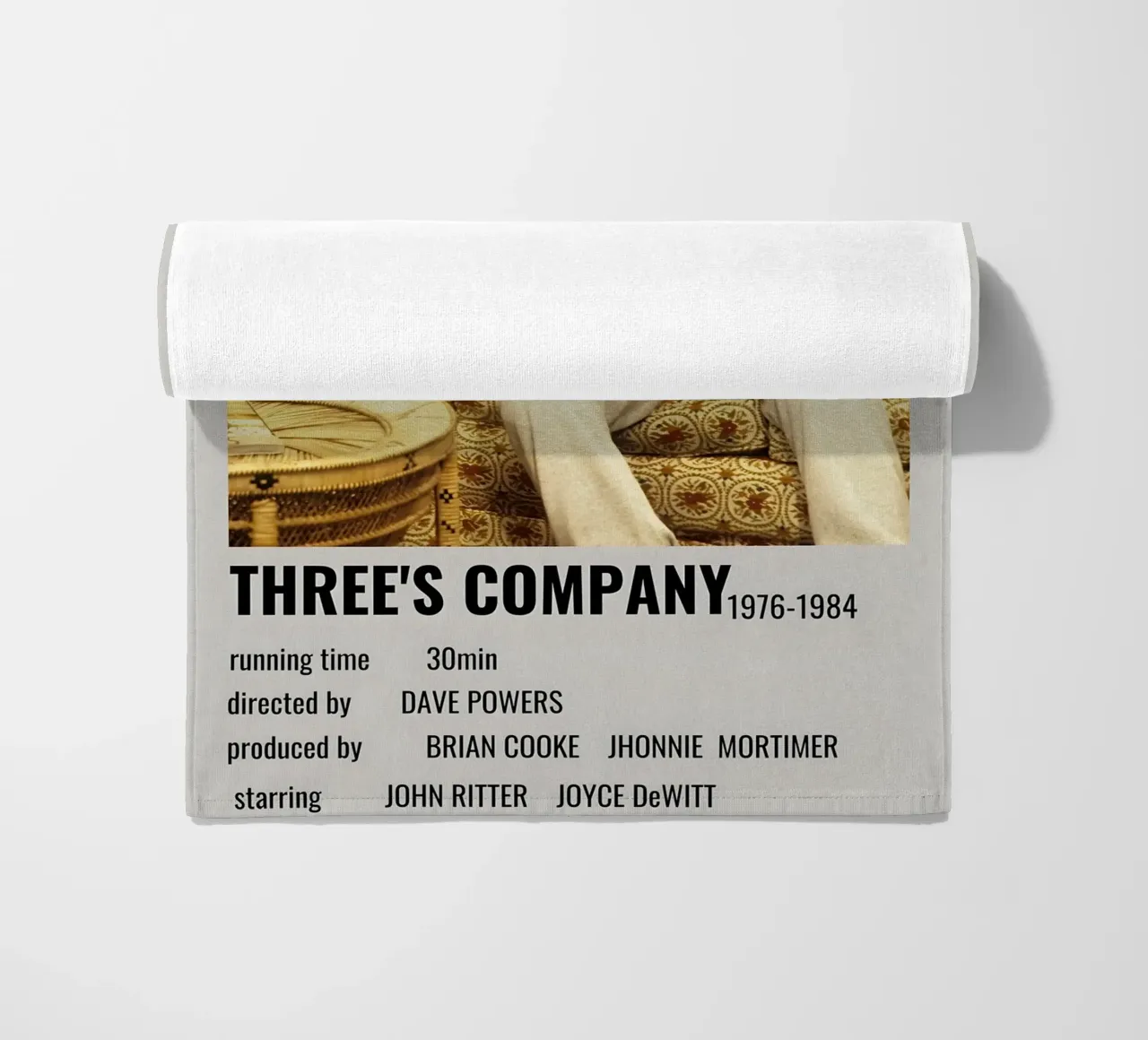 THREE'S COMPANY1976-1984 telo mare da MVFminimalist