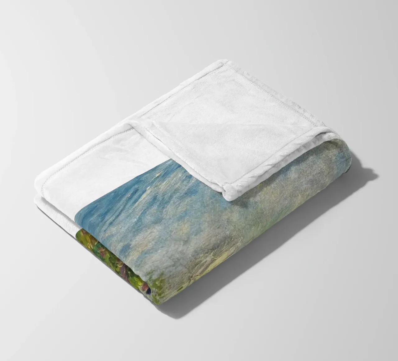strada lungofiume coperta in pile da cloud shop
