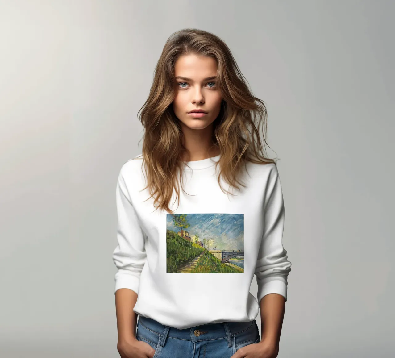 strada lungofiume felpa da cloud shop