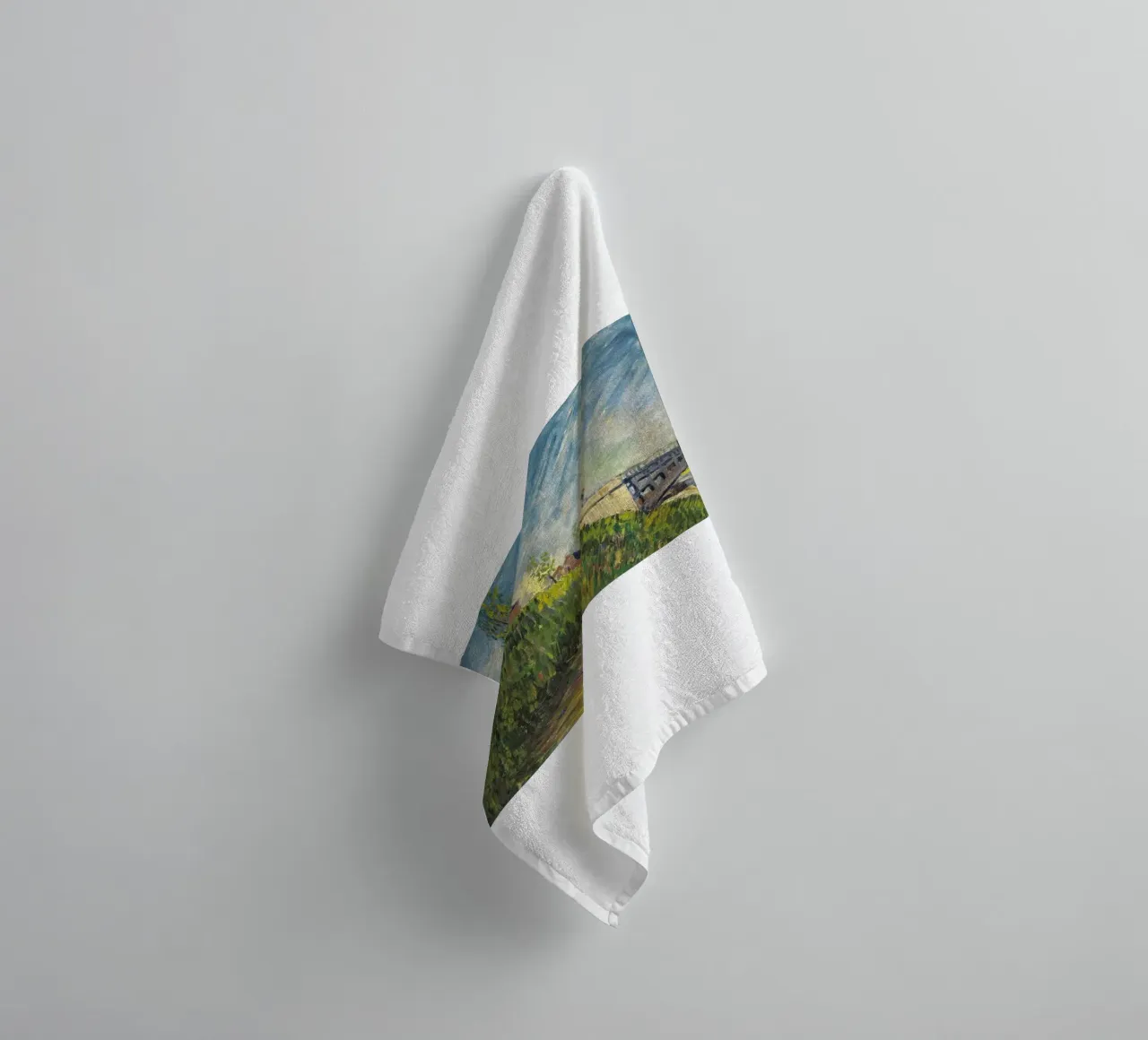 strada lungofiume asciugamano da bagno da cloud shop