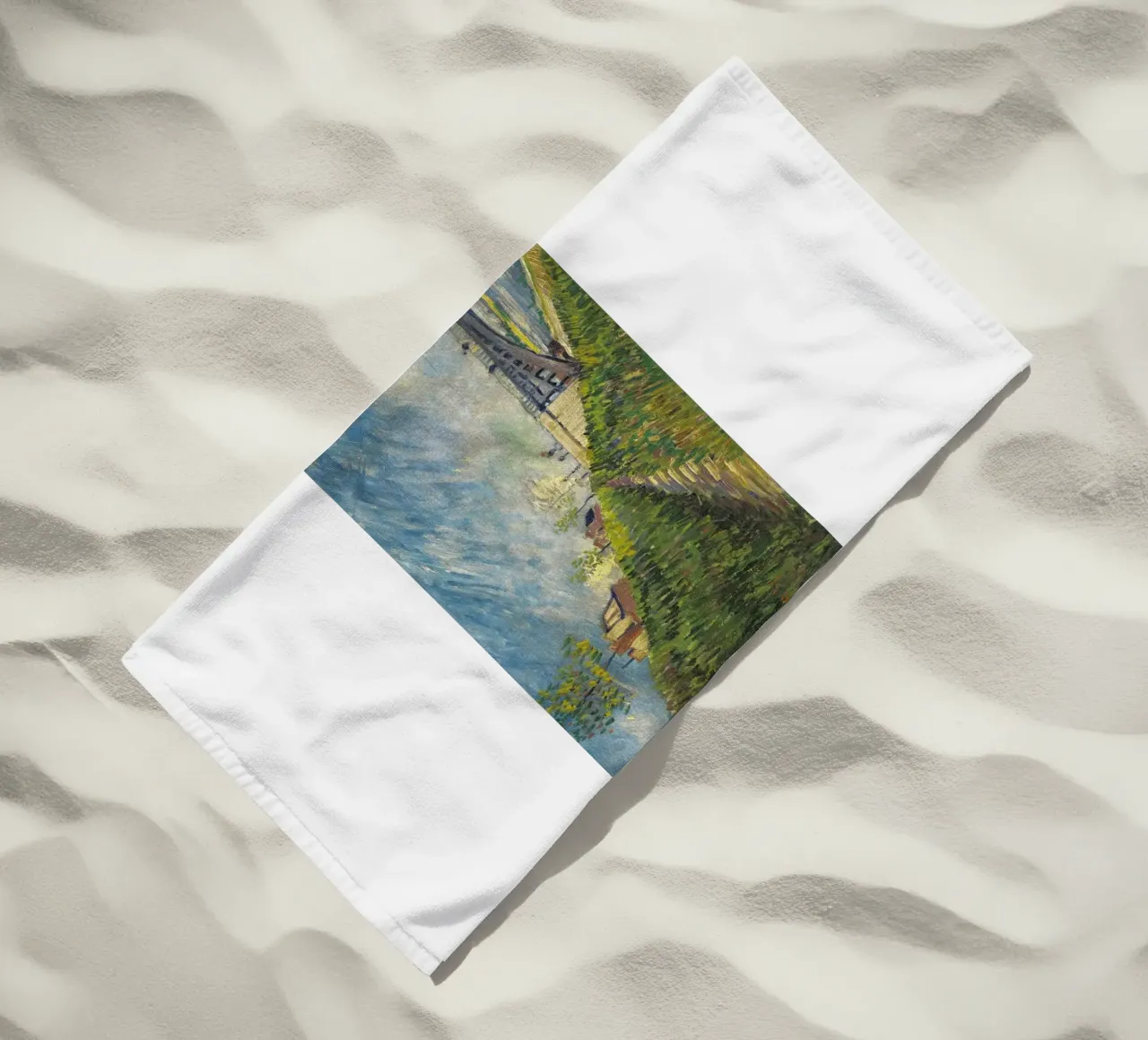 strada lungofiume telo mare da cloud shop