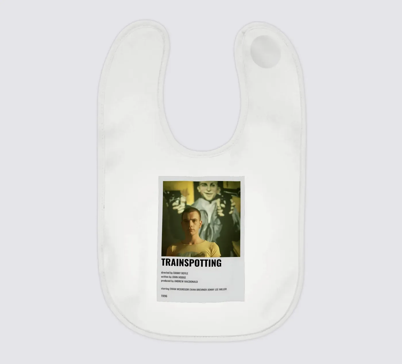 TRAINSPOTTING bavaglino da MVFminimalist