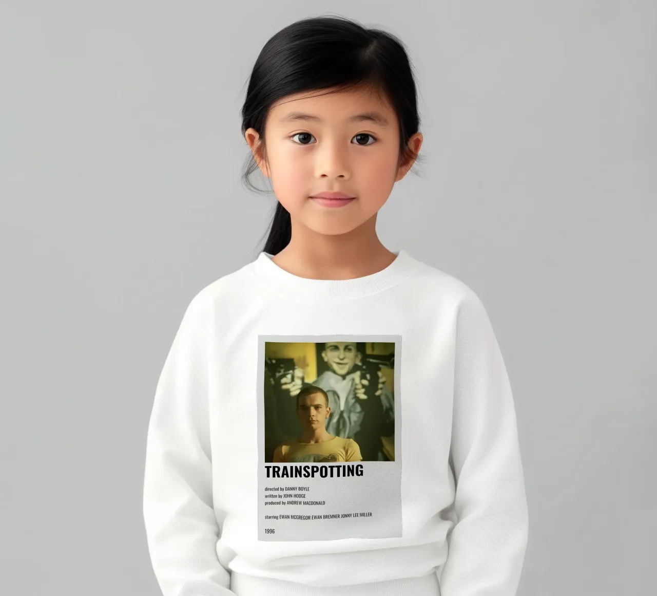TRAINSPOTTING felpa bambino da MVFminimalist