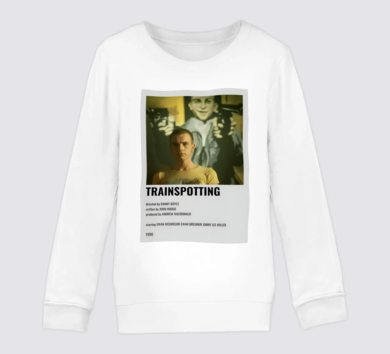 TRAINSPOTTING felpa bambino da MVFminimalist