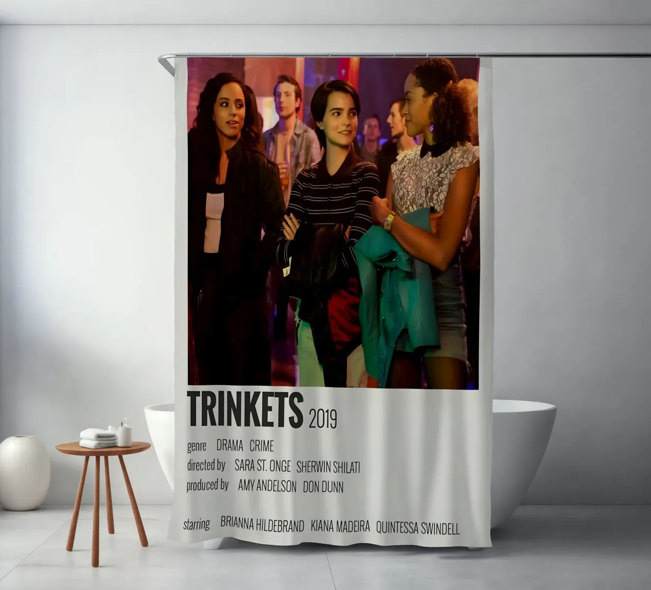 TRINKETS 2019 rideau de douche de MVFminimalist