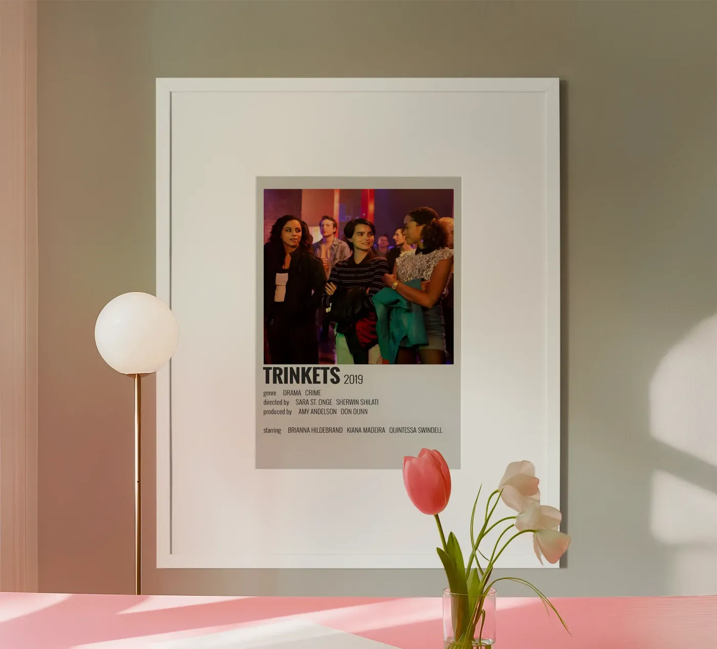 TRINKETS 2019 poster da MVFminimalist