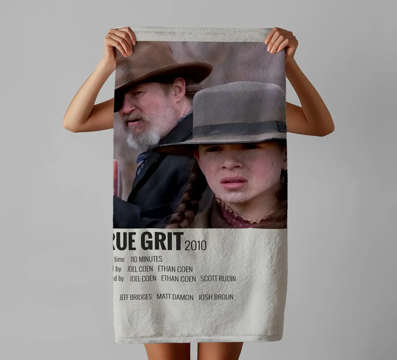 TRUE GRIT 2010 asciugamano da bagno da MVFminimalist