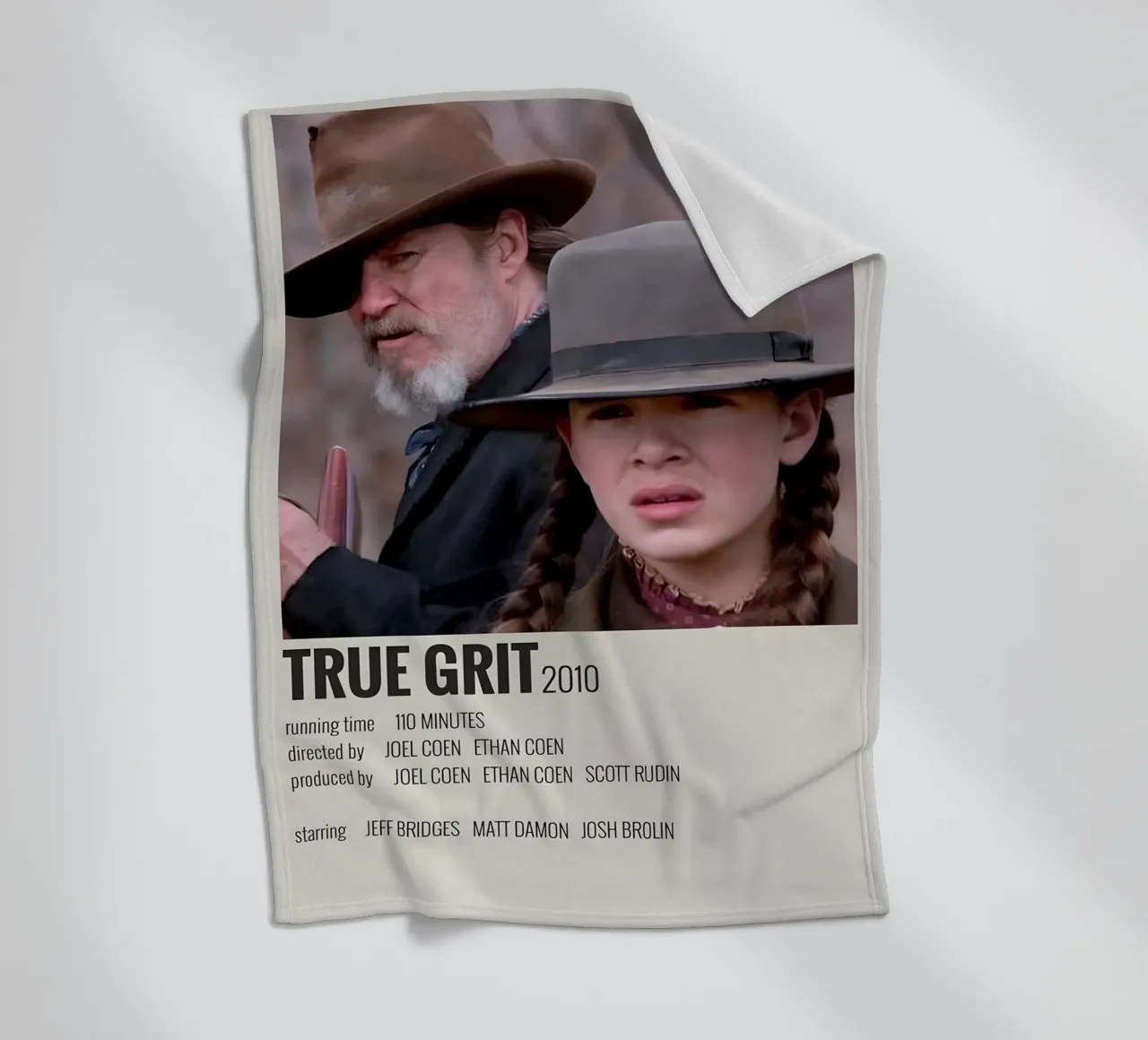 TRUE GRIT 2010 coperta in pile da MVFminimalist