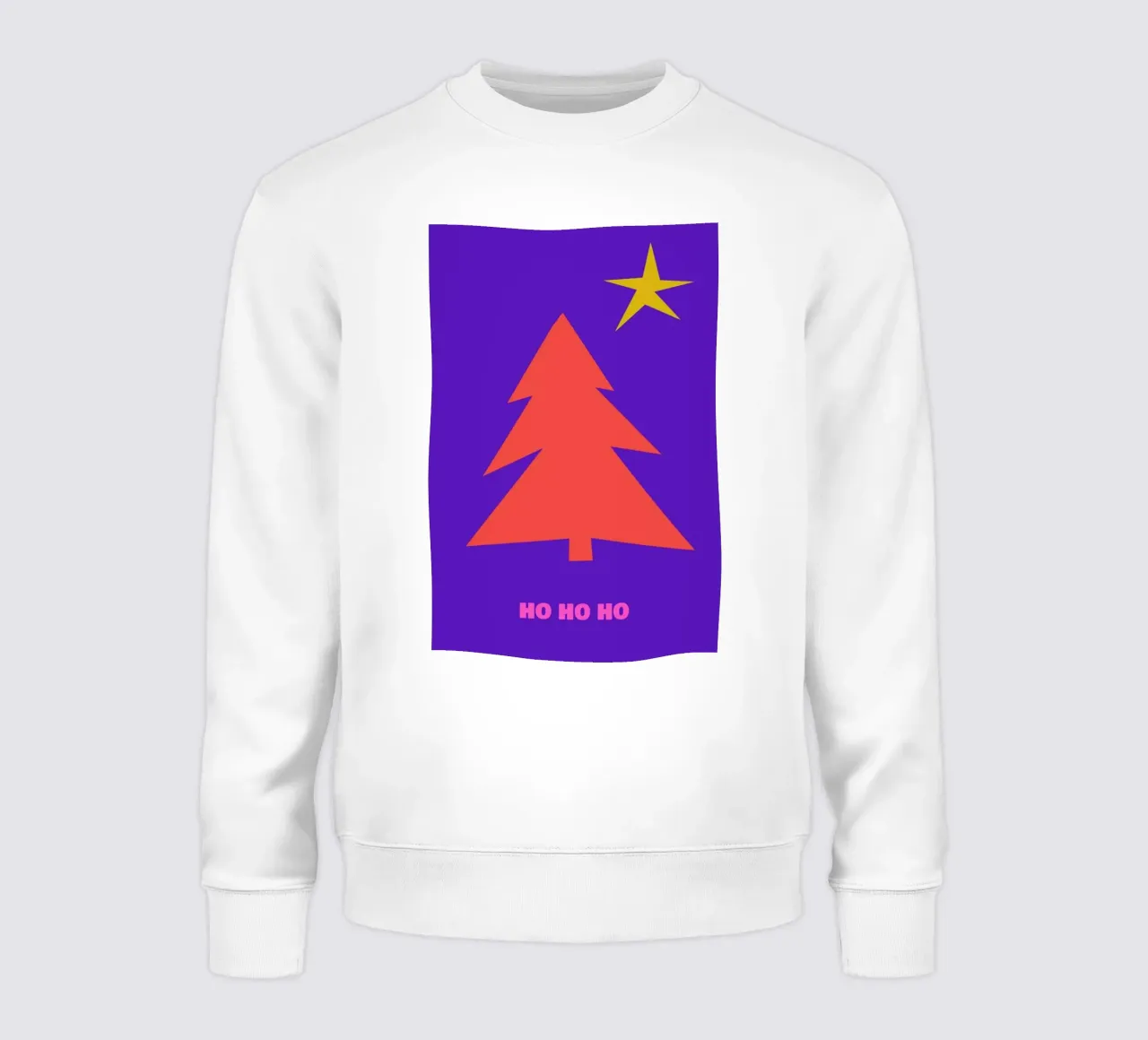 Ho Ho Ho felpa da Kubistika