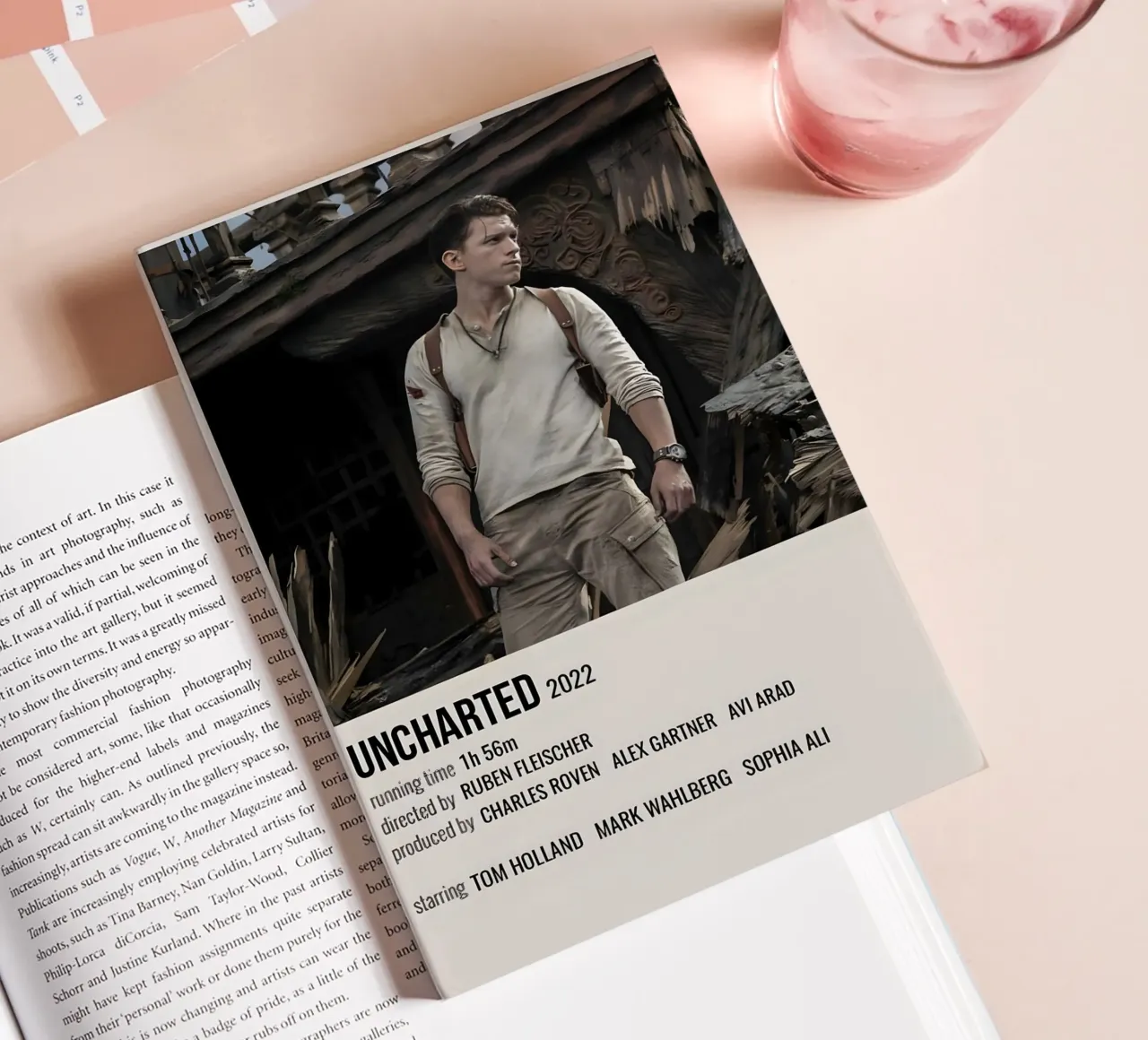 UNCHARTED 2022 notebook by MVFminimalist