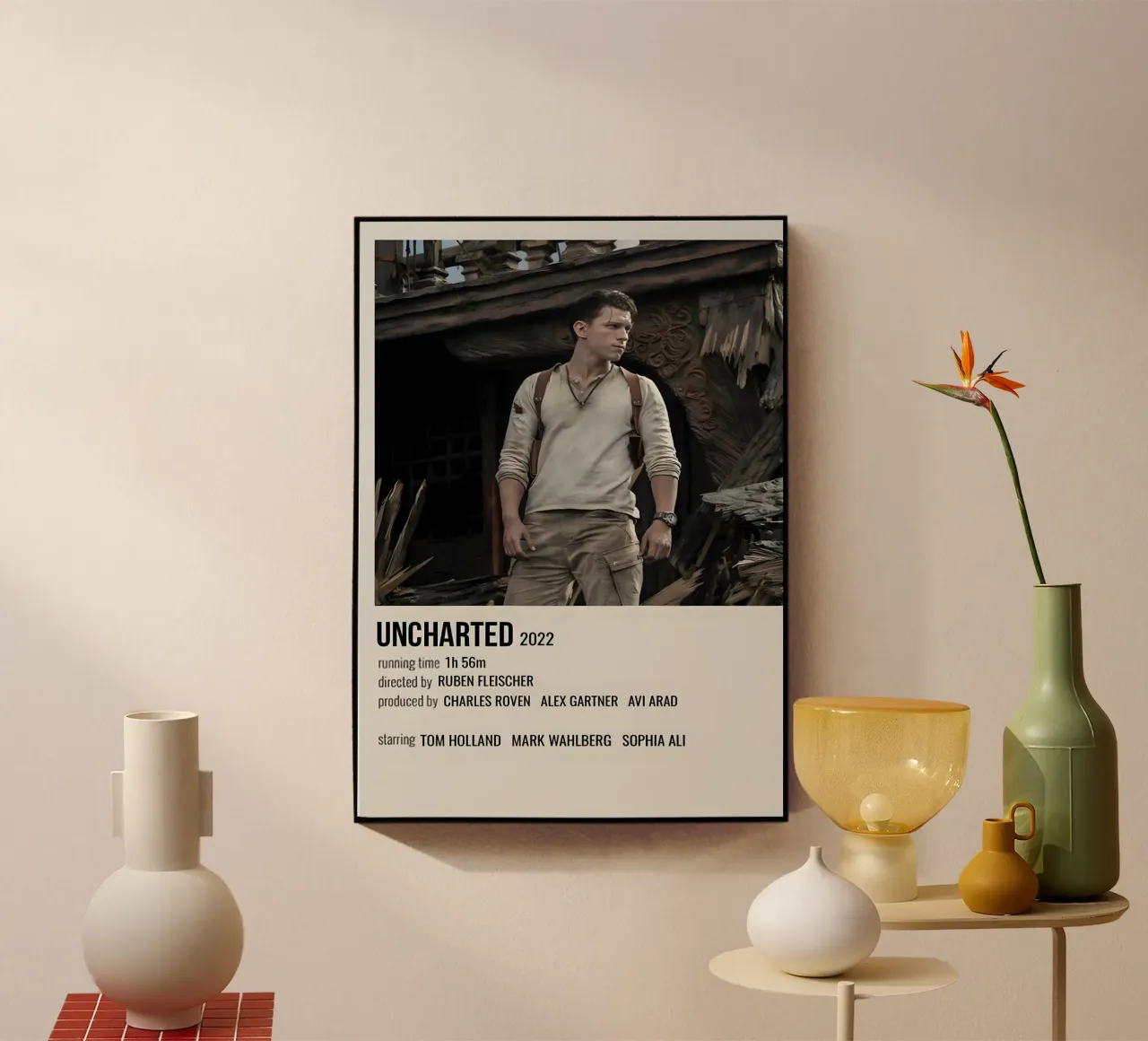 UNCHARTED 2022 plexiglass da MVFminimalist