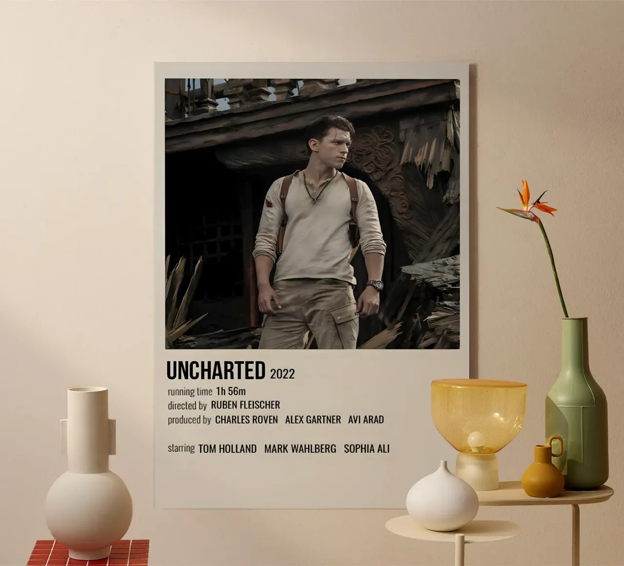 UNCHARTED 2022 plexiglass da MVFminimalist