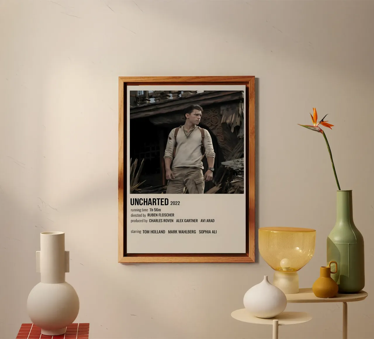 UNCHARTED 2022 alluminio dibond da MVFminimalist