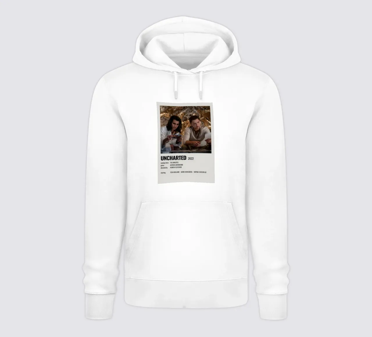UNCHARTED 2022 felpa con cappuccio da MVFminimalist