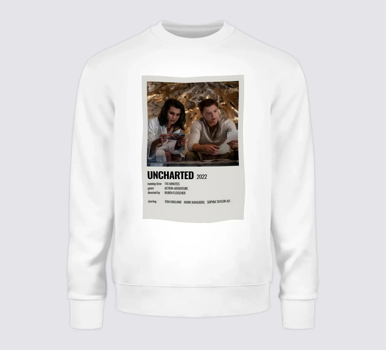 UNCHARTED 2022 felpa da MVFminimalist