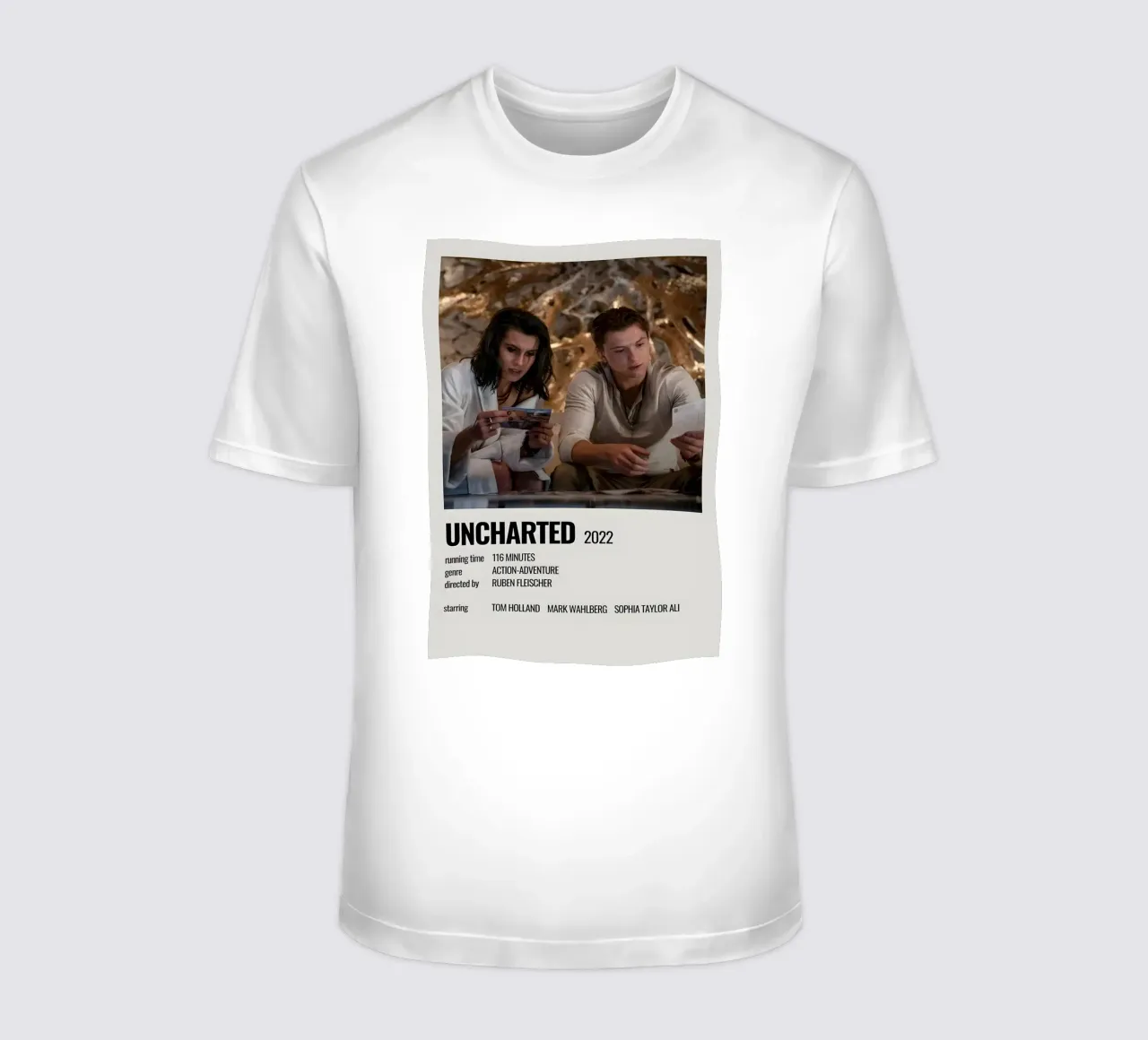 UNCHARTED 2022 t-shirt da MVFminimalist