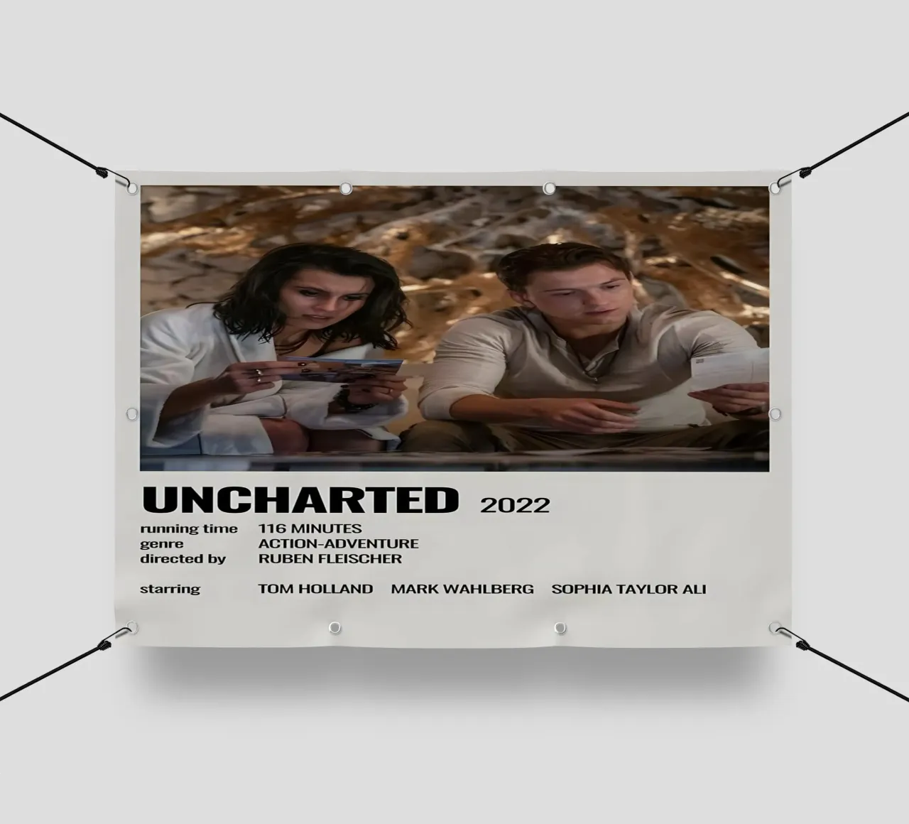UNCHARTED 2022 telo in pvc da MVFminimalist