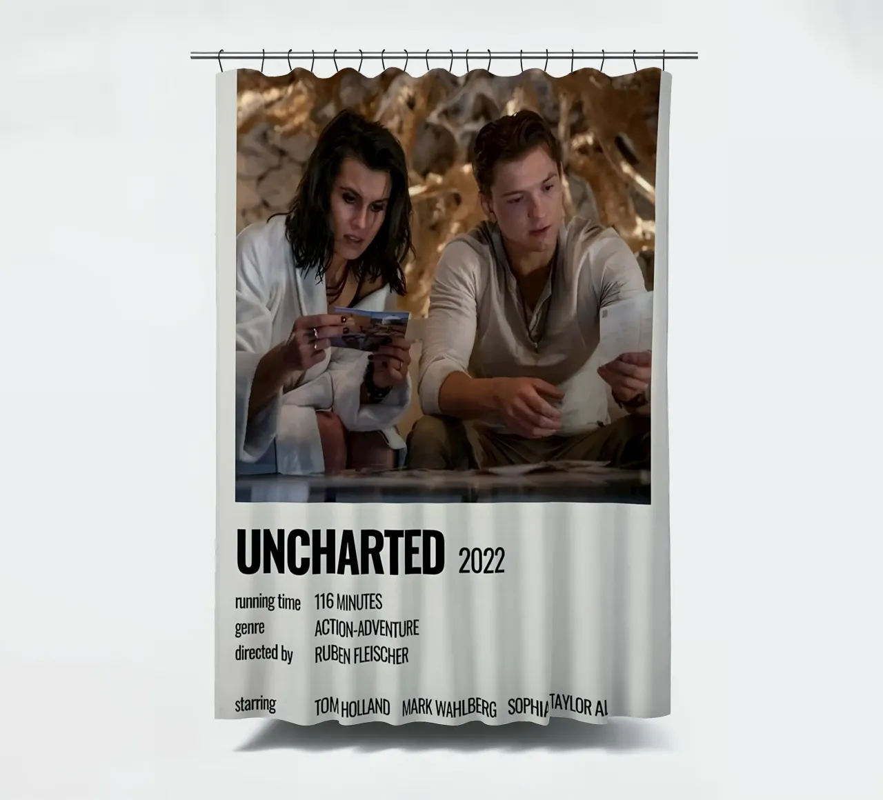 UNCHARTED 2022 tenda da doccia da MVFminimalist