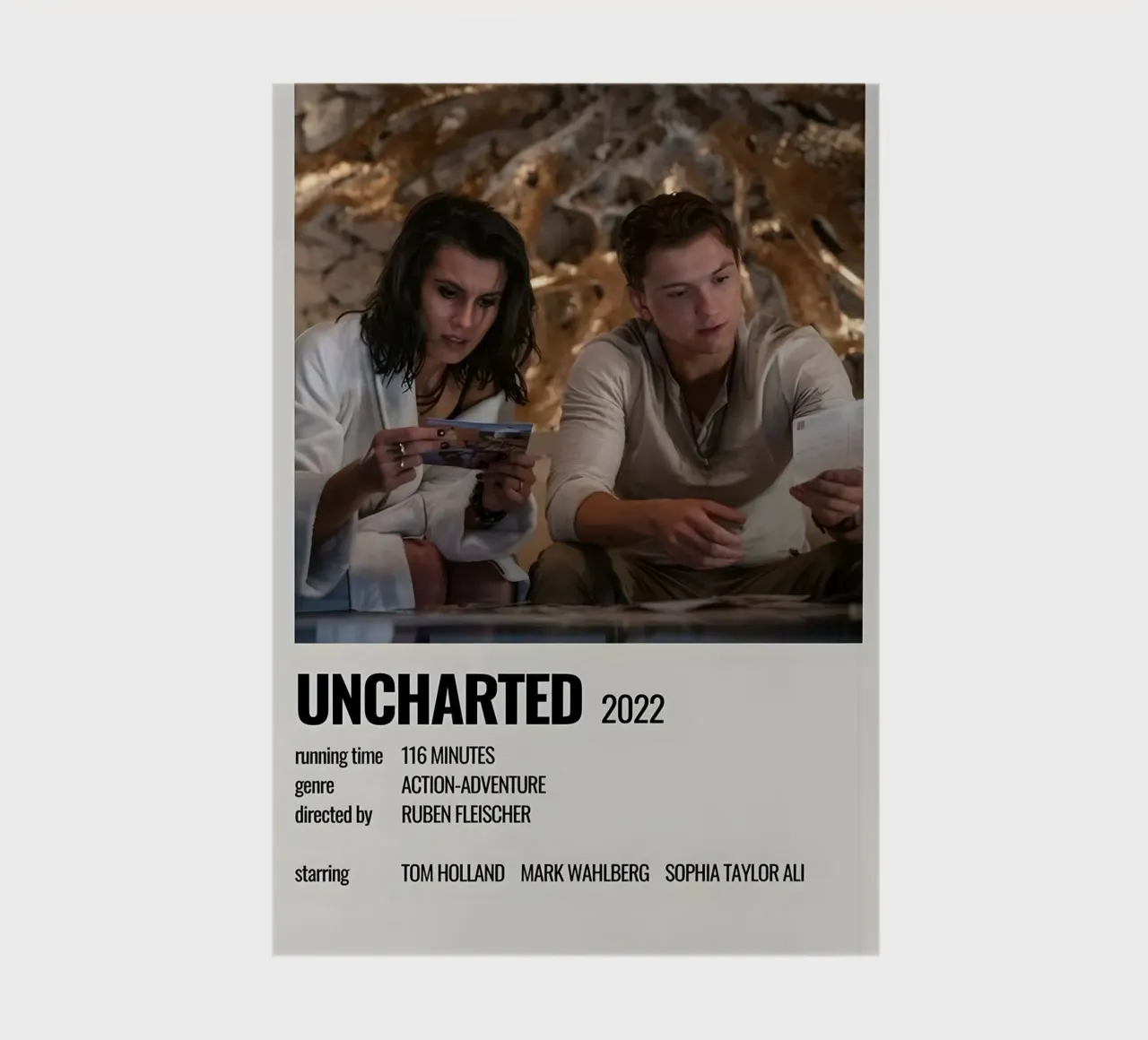 UNCHARTED 2022 notebook by MVFminimalist