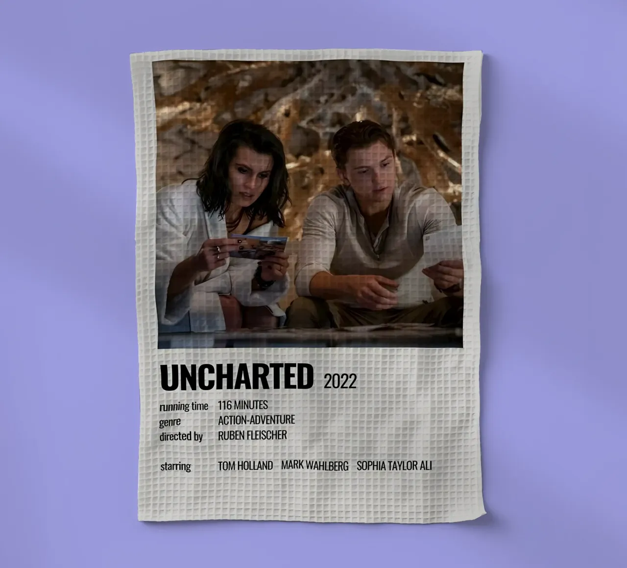 UNCHARTED 2022 canovaccio da cucina da MVFminimalist