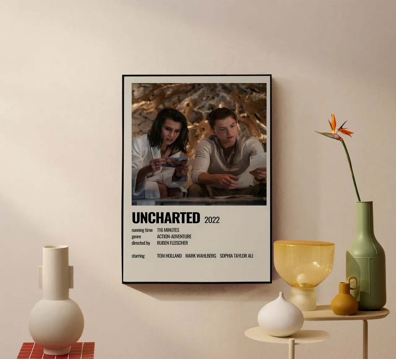 UNCHARTED 2022 plexiglass da MVFminimalist