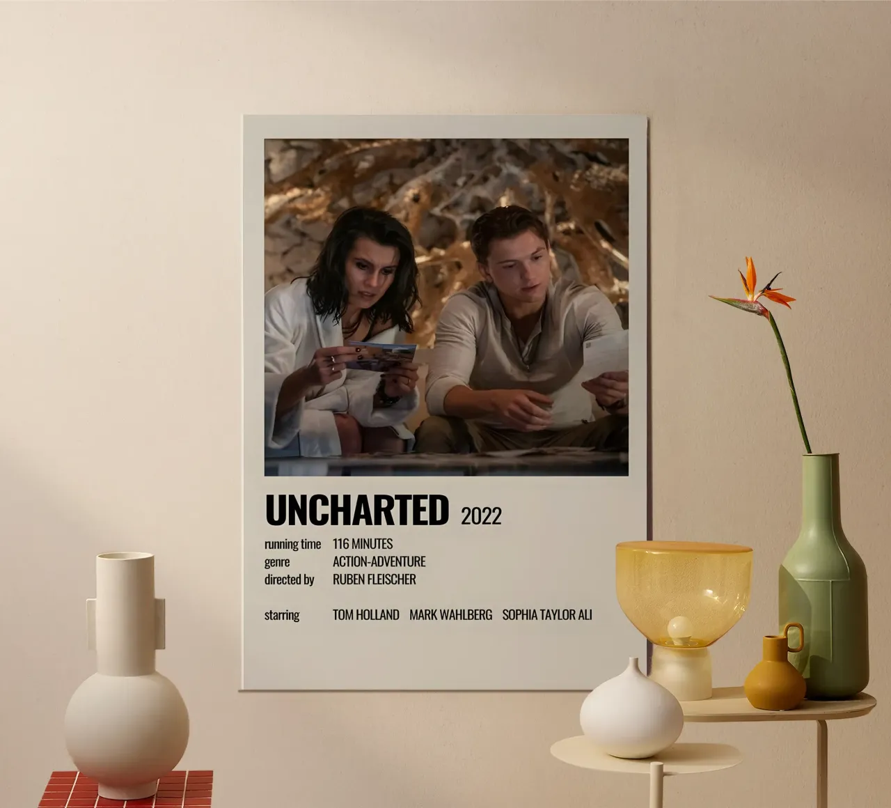 UNCHARTED 2022 alluminio dibond da MVFminimalist