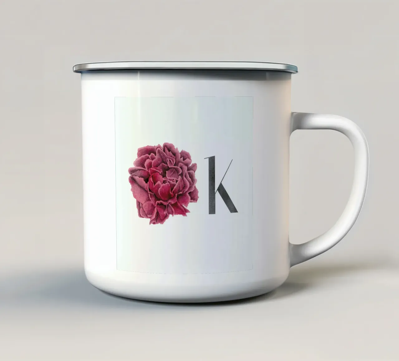 Ok enamel mug by youdesignme