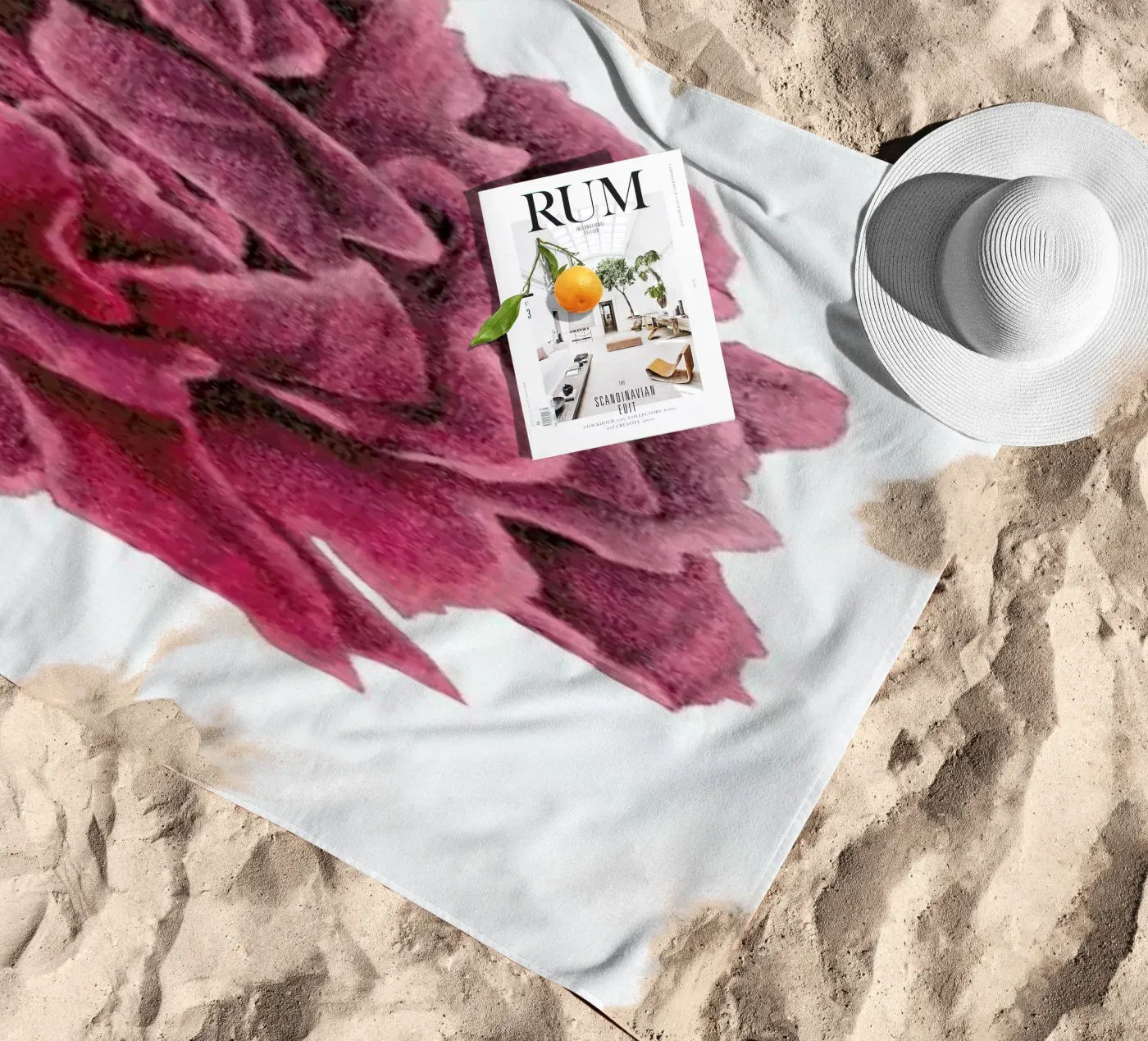 Ok strandhanddoek van youdesignme