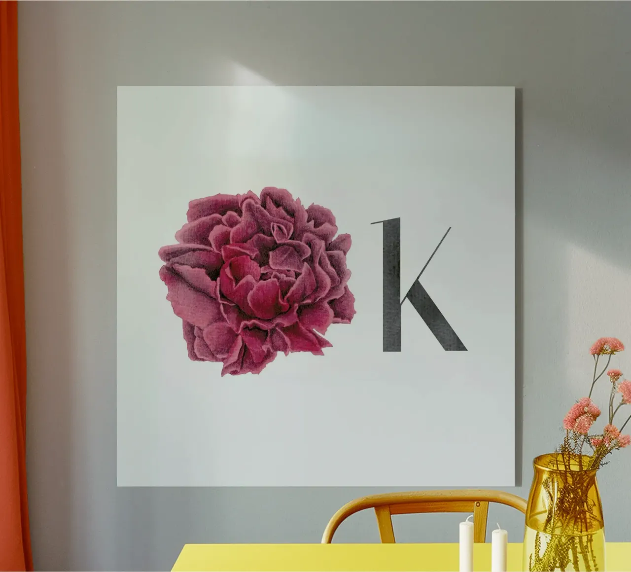 Ok acrylic glass by youdesignme