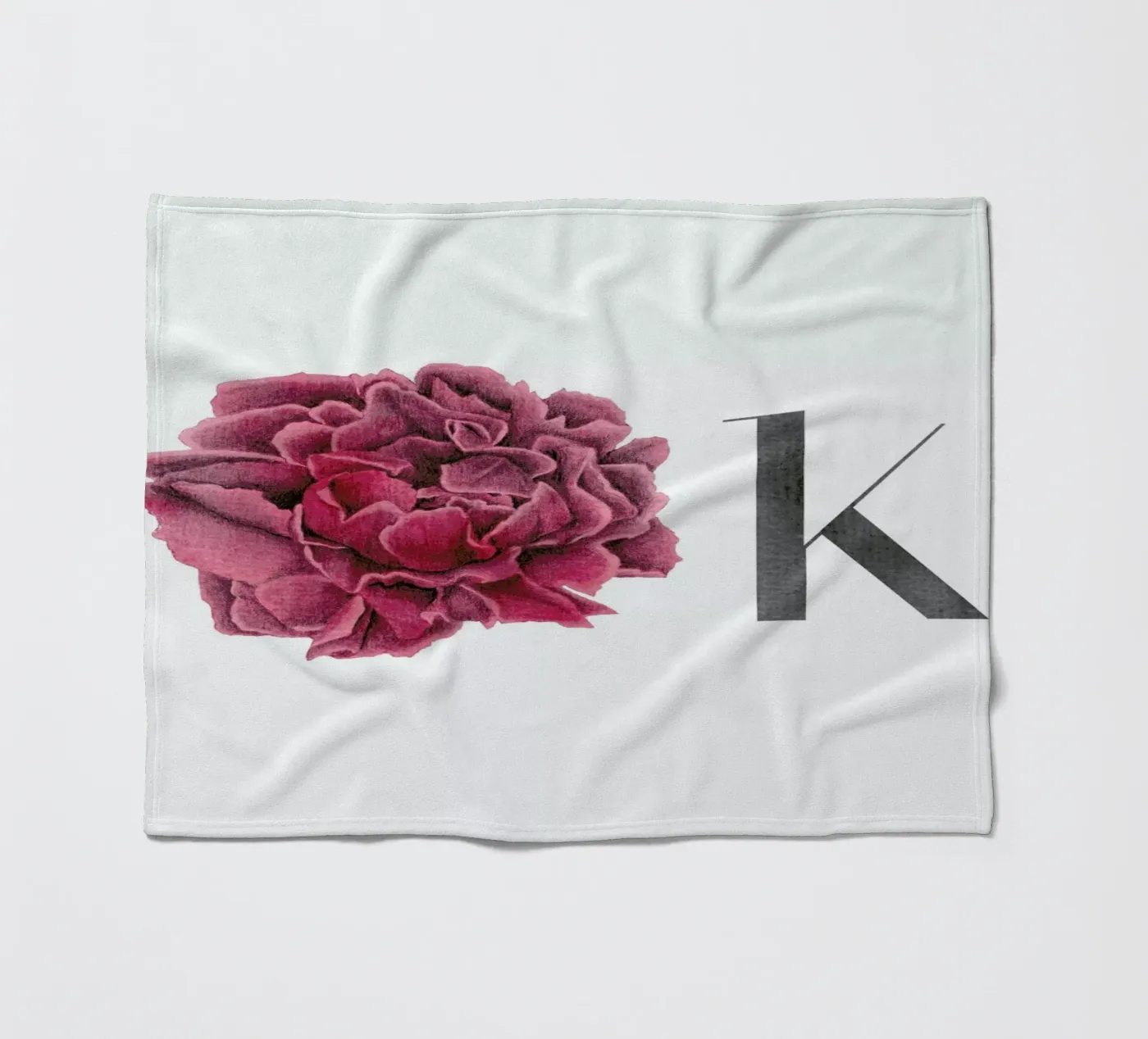 Ok fleece blanket by youdesignme