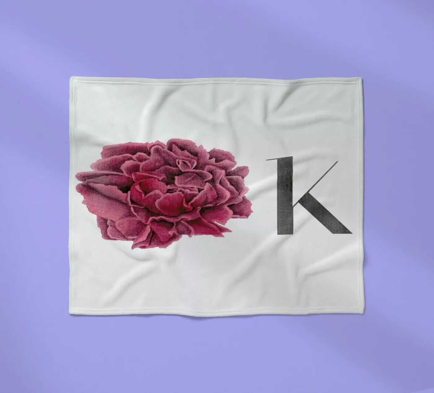 Ok fleece blanket by youdesignme