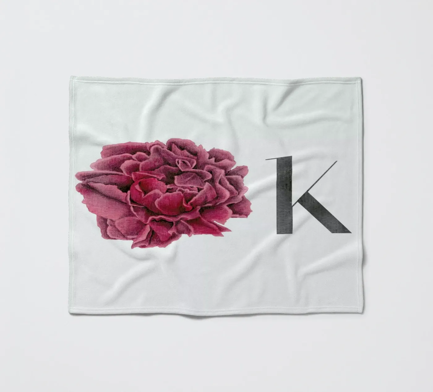 Ok fleece blanket by youdesignme