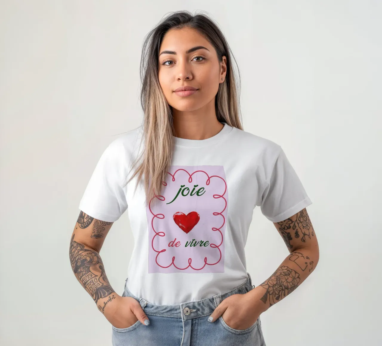 Gioia di vivere t-shirt da Attaboy Dsgn