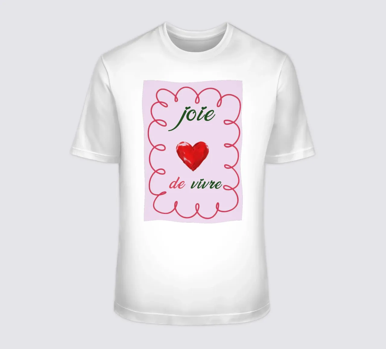 Gioia di vivere t-shirt da Attaboy Dsgn