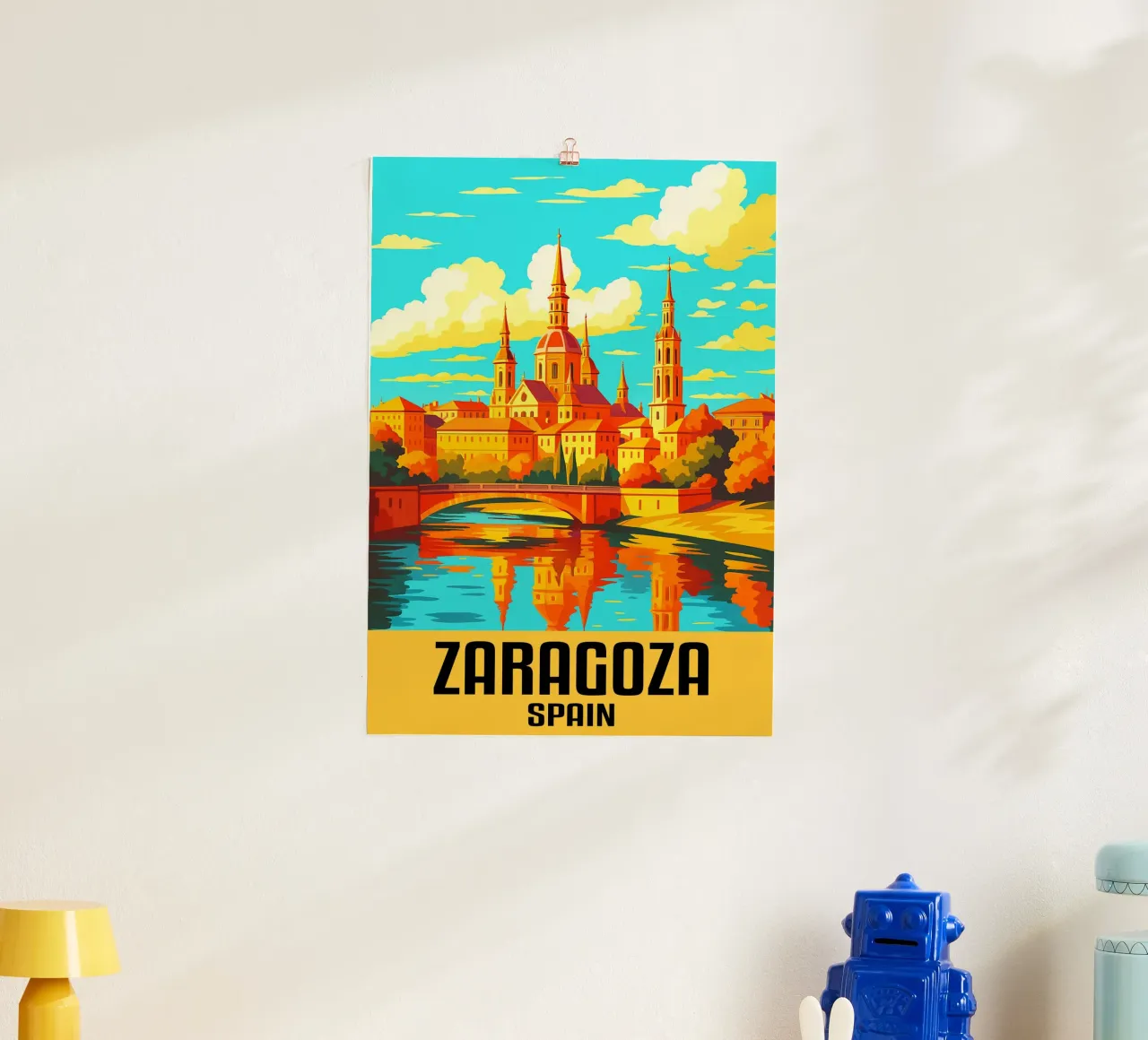 Saragozza Spagna Città Arte Immaginazione carta hahnemühle da oneheart