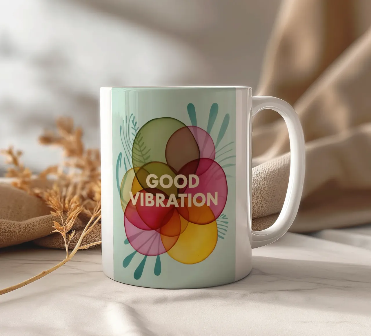 GOOD VIBRATION tazza in ceramica da 20 Farben
