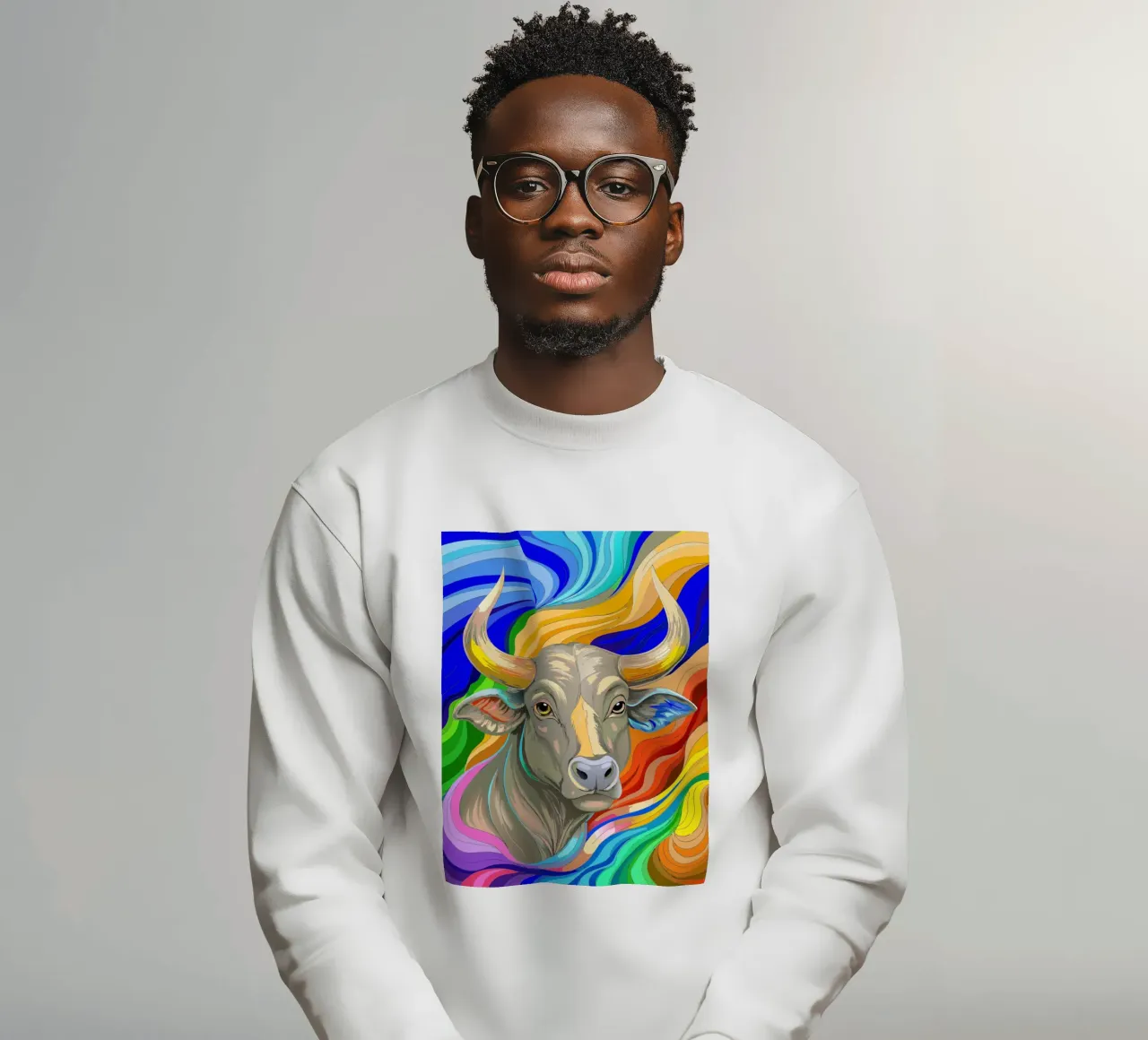stier vector fullcolor sweatshirt van onelife